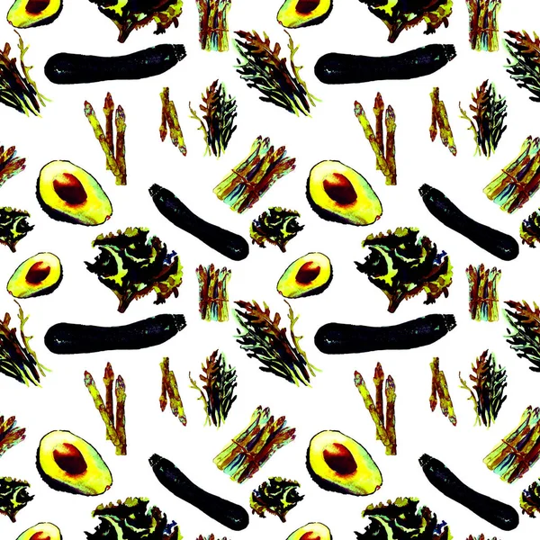 Sebze Seamless modeli. Sağlıklı gıda ile tekrarlanabilir model. 