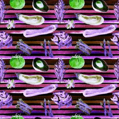 Sebze Seamless modeli. Sağlıklı gıda ile tekrarlanabilir model. 