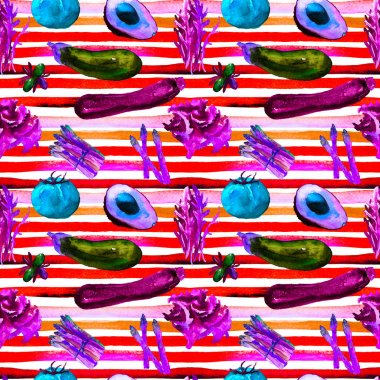 Sebze Seamless modeli. Sağlıklı gıda ile tekrarlanabilir model. 