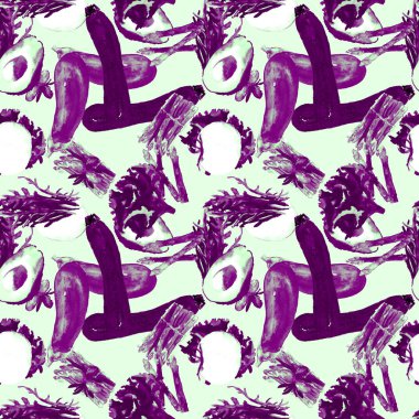 Sebze Seamless modeli. Sağlıklı gıda ile tekrarlanabilir model. 