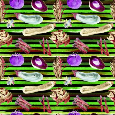 Sebze Seamless modeli. Sağlıklı gıda ile tekrarlanabilir model. 