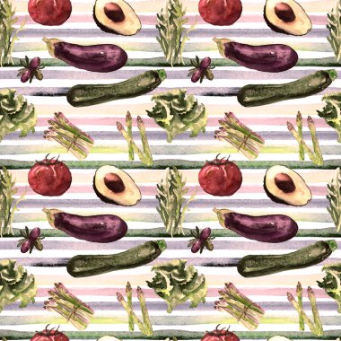 Sebze Seamless modeli. Sağlıklı gıda ile tekrarlanabilir model. 