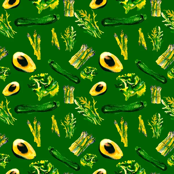 Sebze Seamless Modeli çizgili. Sağlıklı gıda ile tekrarlanabilir model. 