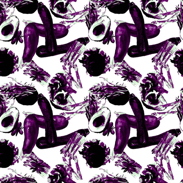 Sebze Seamless modeli. Sağlıklı gıda ile tekrarlanabilir model. 