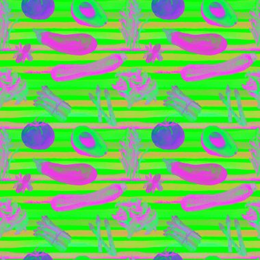 Sebze Seamless modeli. Sağlıklı gıda ile tekrarlanabilir model. 