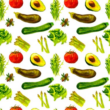 Sebze Seamless modeli. Sağlıklı gıda ile tekrarlanabilir model. 