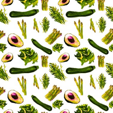 Sebze Seamless modeli. Sağlıklı gıda ile tekrarlanabilir model. 