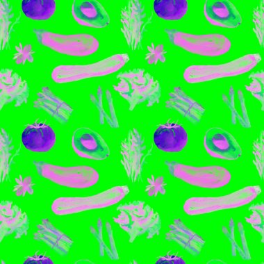 Sebze Seamless modeli. Sağlıklı gıda ile tekrarlanabilir model. 