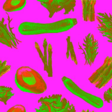 Sebze Seamless modeli. Sağlıklı gıda ile tekrarlanabilir model. 