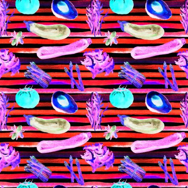 Sebze Seamless modeli. Sağlıklı gıda ile tekrarlanabilir model. 