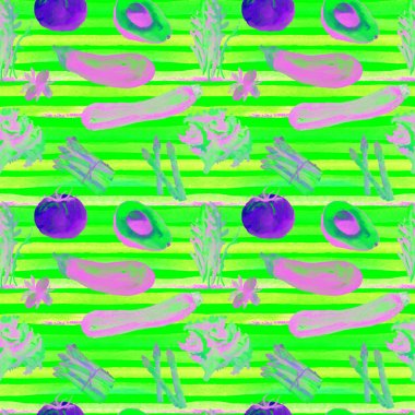 Sebze Seamless modeli. Sağlıklı gıda ile tekrarlanabilir model. 