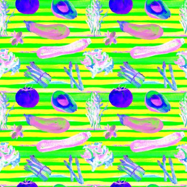 Sebze Seamless modeli. Sağlıklı gıda ile tekrarlanabilir model. 