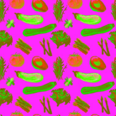 Sebze Seamless modeli. Sağlıklı gıda ile tekrarlanabilir model. 