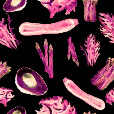 Sebze Seamless modeli. Sağlıklı gıda ile tekrarlanabilir model. 