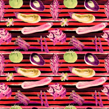 Sebze Seamless modeli. Sağlıklı gıda ile tekrarlanabilir model. 