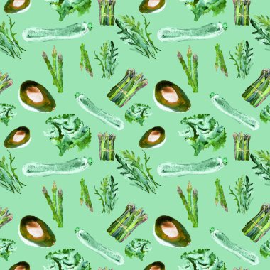 Sebze Seamless Modeli çizgili. Sağlıklı gıda ile tekrarlanabilir model. 