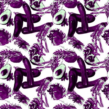 Sebze Seamless modeli. Sağlıklı gıda ile tekrarlanabilir model. 