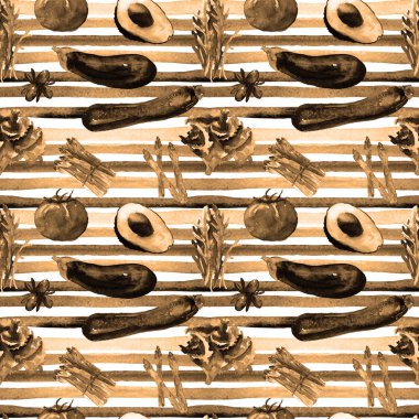 Sebze Seamless modeli. Sağlıklı gıda ile tekrarlanabilir model. 