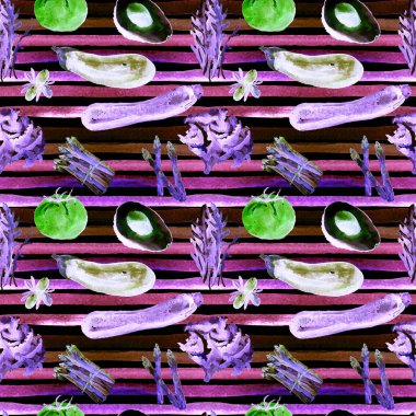 Sebze Seamless modeli. Sağlıklı gıda ile tekrarlanabilir model. 