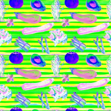 Sebze Seamless modeli. Sağlıklı gıda ile tekrarlanabilir model. 