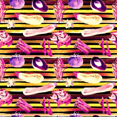 Sebze Seamless modeli. Sağlıklı gıda ile tekrarlanabilir model. 