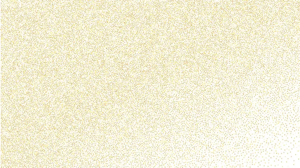 Mnoho padající zlaté konfety — Stockový vektor