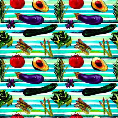 Sebze Seamless modeli. Sağlıklı gıda ile tekrarlanabilir model. 