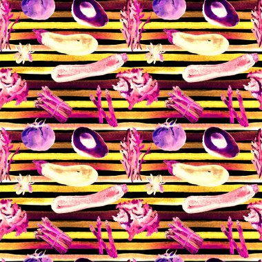 Sebze Seamless modeli. Sağlıklı gıda ile tekrarlanabilir model. 