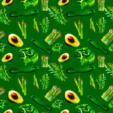 Sebze Seamless Modeli çizgili. Sağlıklı gıda ile tekrarlanabilir model. 