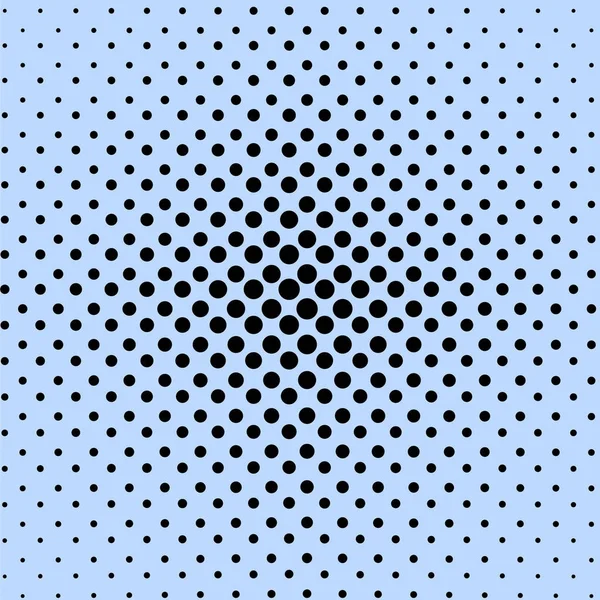 Abstrait fond pointillé noir et blanc — Image vectorielle