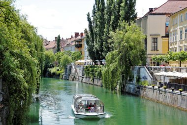 Ljubljana nehir manzarası