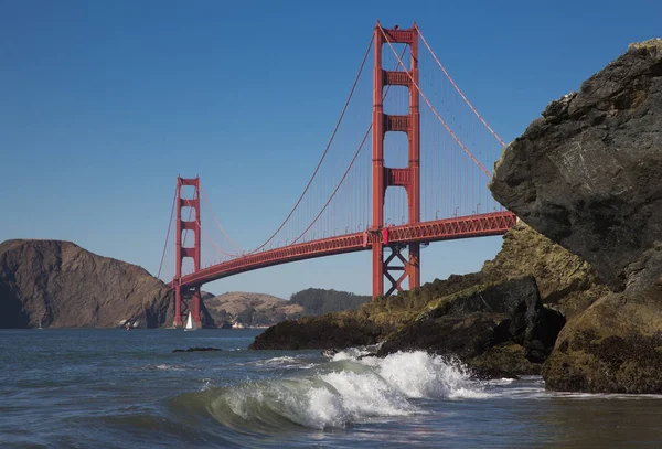 Golden Gate Bridge in California Usa — Foto Stock
