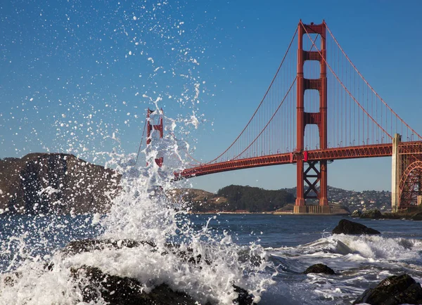 Golden Gate Bridge in California Usa — Foto Stock