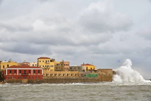 Porto Veneziano Chania Grécia — Fotografia de Stock