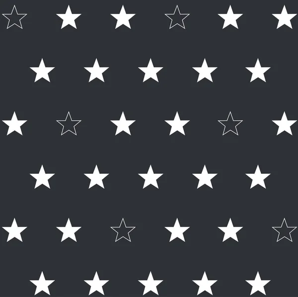 Elemento Diseño Con Estilo Estrellas Blancas Sobre Fondo Gris Oscuro — Foto de Stock