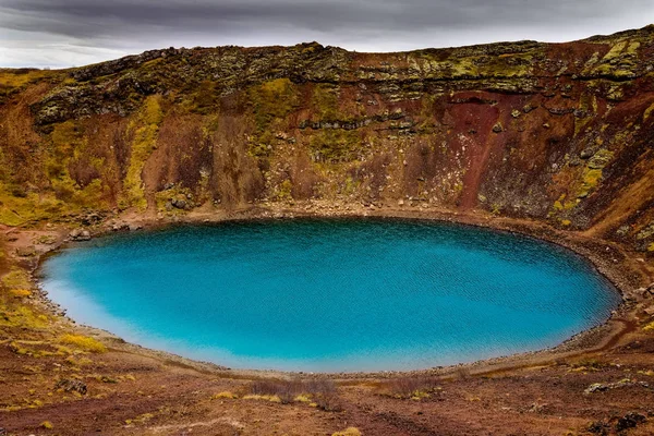 Lake Kerid Güney İzlanda