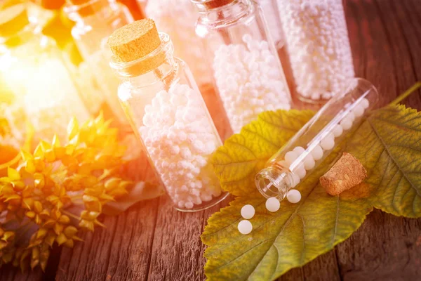 Homöopathische Globuli — Stockfoto