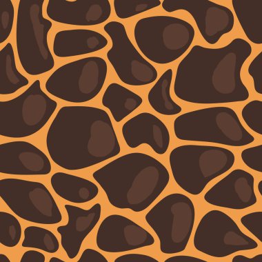 Vektör zürafa arka plan