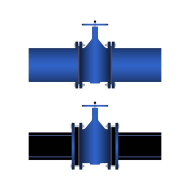 Kapı Vana borular ile bağlantılı olarak
