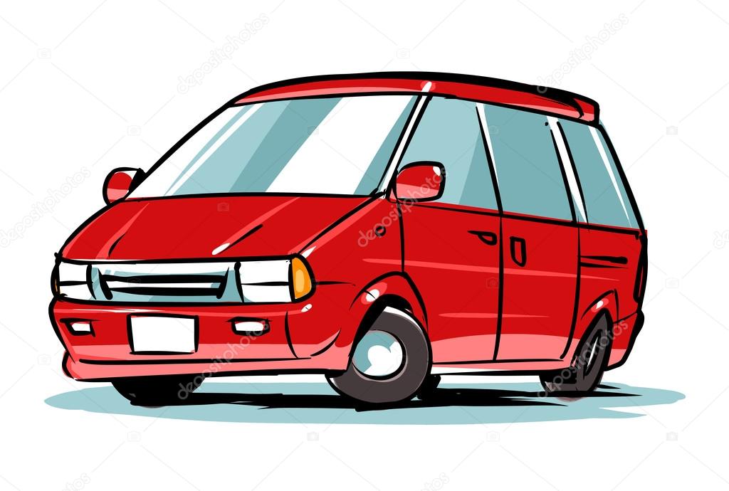 20+ Latest Cartoon Van Drawing Images | Invisible Blogger