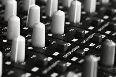 görüntü bir stüdyoda Resepsiyon karıştırma müzik