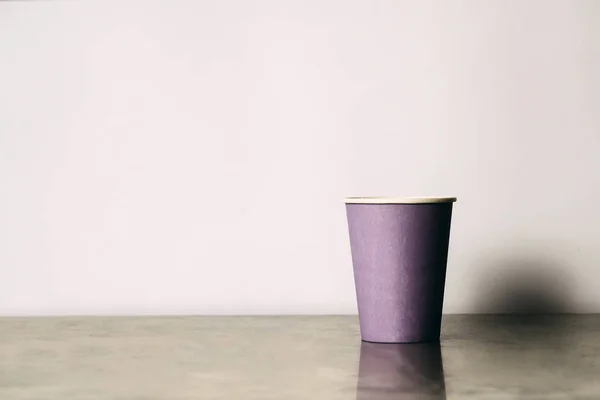 Паперова Чашка Столі — стокове фото