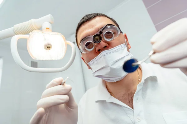 Visita Nello Studio Dentista — Foto Stock