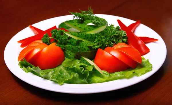 신선 한 야채 샐러드 — 스톡 사진