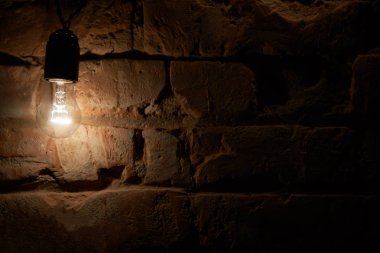 Tuğla duvar arka lamba