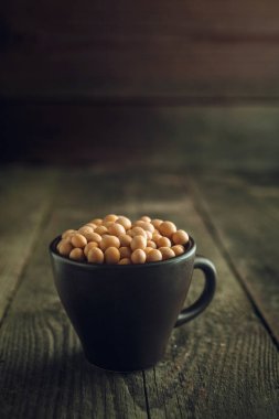 Soya fasulyesi Kupası kapatın