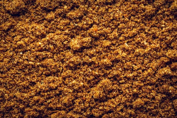 Ground nutmeg powder macro Fondo —  Fotos de Stock