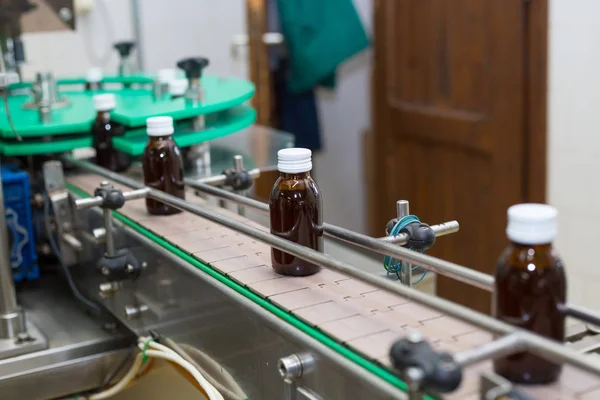 Pharmaceutical brown glass bottle production line