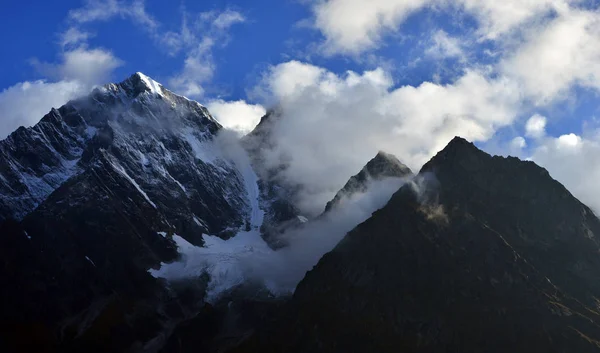 Landscape Everests Eastern Face Everest Overlooking — Stock Photo, Image