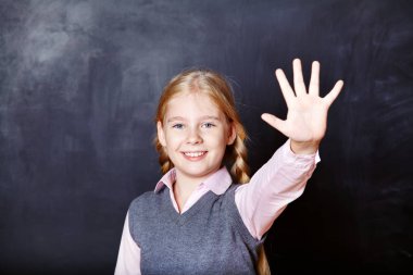 blackboard zemin üzerine çuval